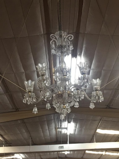 HANDCUT CRYSTAL CATHEDRAL CHANDELIER