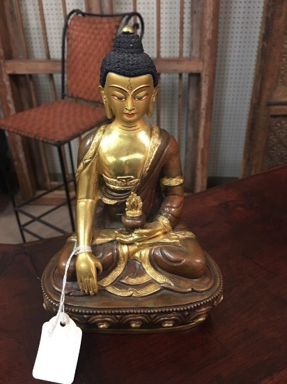 GOLD COATED BUDDHA