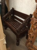 SOLID WOOD BENCH