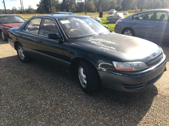 1993 Lexus ES 300 Passenger Car, VIN # JT8VK13T3P0197802