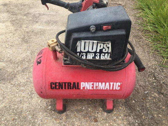 Central Pneumatic Compressor 100psi