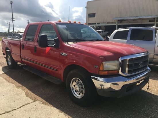 1999 Ford F-250 Pickup Truck, VIN # 1FTNW20F3XEC20976