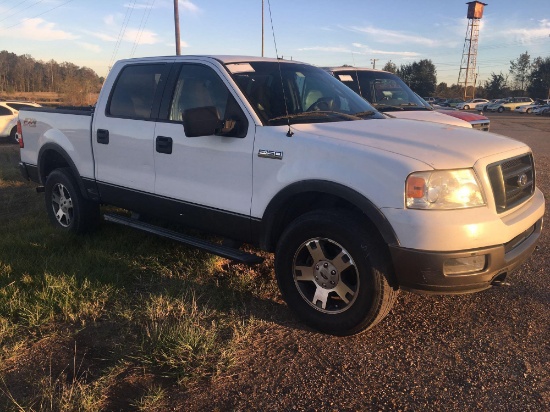 2005 Ford F-150 Pickup Truck, VIN # 1FTPW14575FB57876