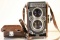 Rollei Rolleiflex TLR Camera with Leather Case