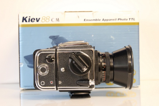 Kiev 88CM Medium Format SLR, with Original Box