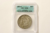1887 S $1 Silver Coin, Morgan