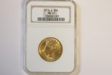 1914 D $10 Gold Coin, Indian Head Eagle
