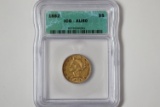 1882 $5 Gold Coin, Liberty Head