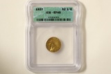 1927 $2 1/2 Gold Coin, Indian Head