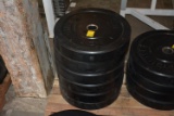 Pendlay Set of (6) 45 lb Bumper Plates