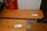 Wooden Bench Approx 8'