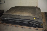 Stack of Approx 10 Sheets of Rubber Flooring