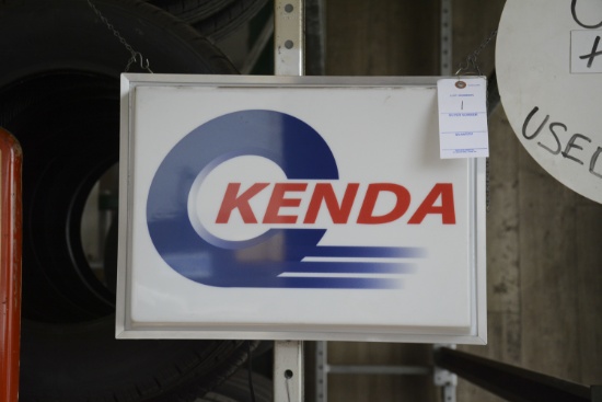 Kenda Lighted Sign