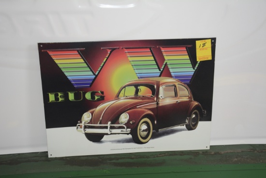 Modern VW Bug Sign