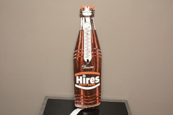 Hires Root Beer Thermometer 28" x 8" - Missing Thermometer