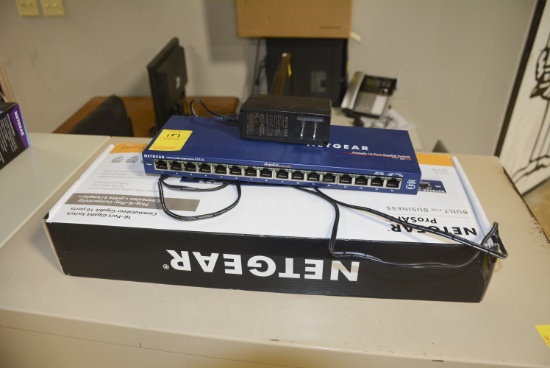 NETGEAR 16 PORT GIGABIT SWITCH