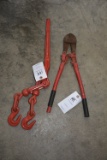 CHAIN BINDER, BOLT CUTTER