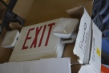 2 EMERGENCY EXIT LIGHTS