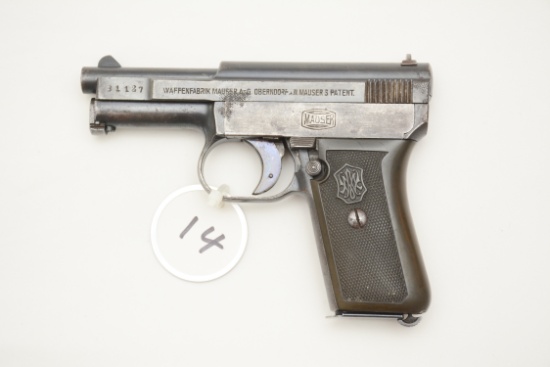 Mauser 1910 .25 ACP Caliber