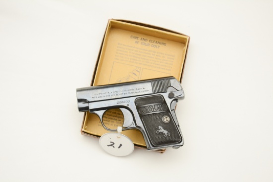 Colt Automatic Model 1908 Hammerless  - .25 ACP