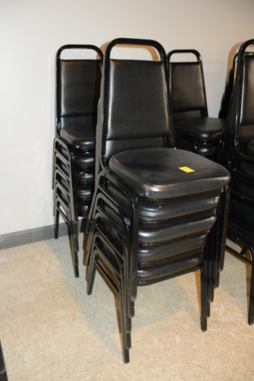 (10) Stackable Chairs