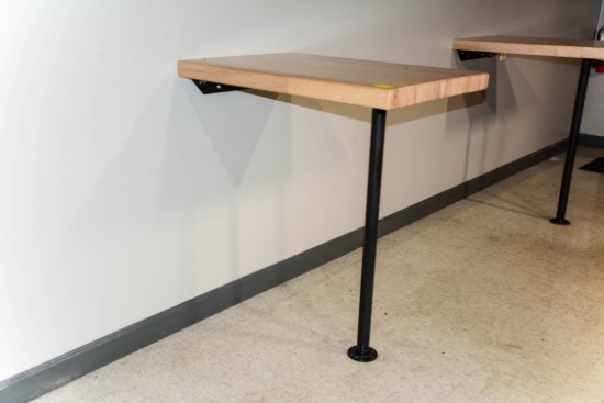 3' Wall Mounted High Top Table