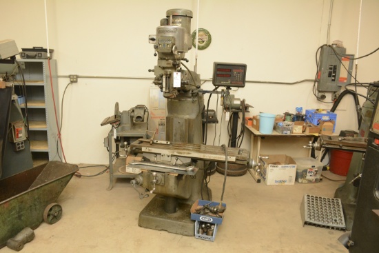 Bridgeport Knee Mill Micro Anilam Wizard Readout