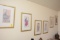 Set of 6 Gold Framed Victorian Sketches