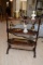 Mahogany 3 Tier Antique Stand With Claw Feet