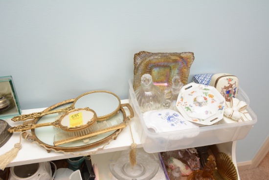Decor On Top Shelf