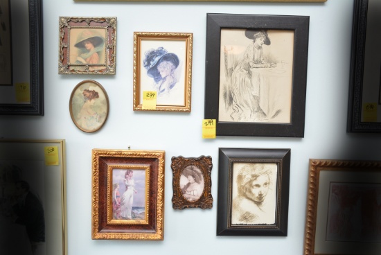 7 Misc. Lady Prints