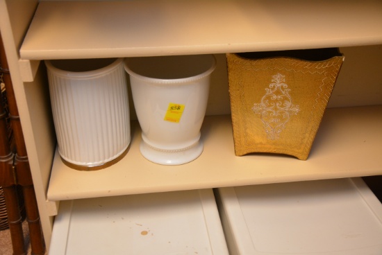 3 Bathroom Trash Cans
