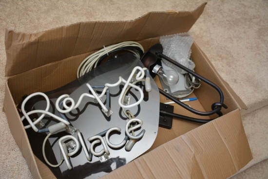Roxy's Place Neon Sign