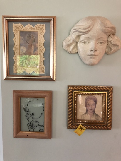 4 Decor Wall Hanging Pieces