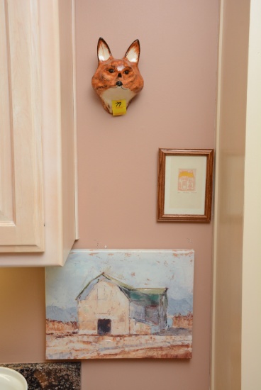 2 Prints & A Fox Head