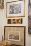 2 Pictures & Wall Hanging