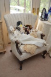 White Occasional Chair