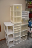 Plastic Storage Drawers, Containers and Shelving