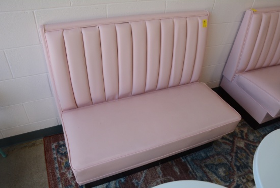 Pink Booth Seat