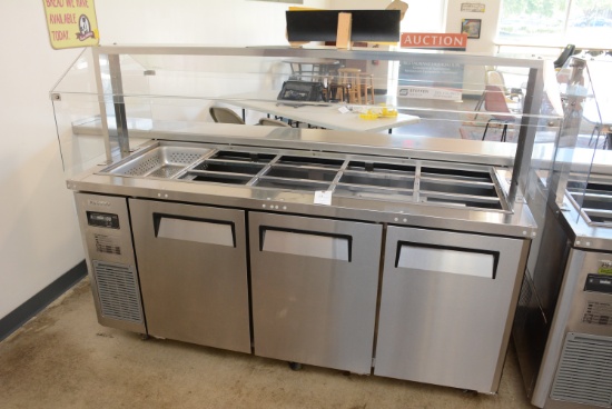 Turbo Air Refrigerated Stainless Buffet Table