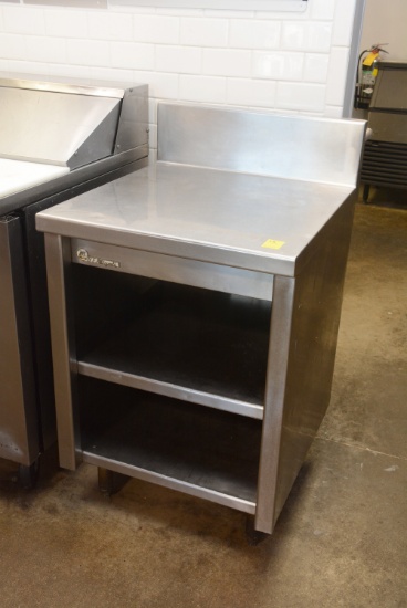 Stainless Steel Prep Table with Shelves - 2'