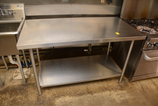 Stainless Steel Prep Table - 5'