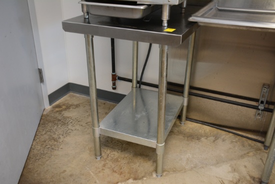 Stainless Steel Prep Table - 2'