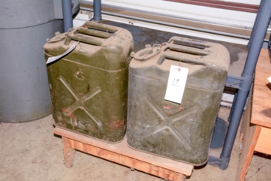 2-Military Gas Cans