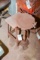 Metal Bird Small and Small Stool