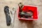 Tote of Tripod; Guidesman Scope; Ball Hitch; Bungie Cords; Misc.