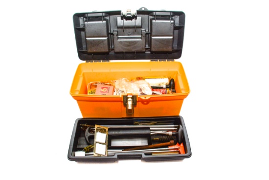 Gun Cleaning Set in tote