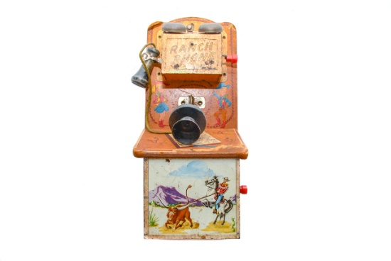 Vintage Childs Ranch 39RC Wall Telephone