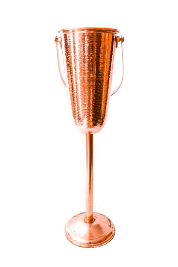 Copper Champagne Chiller Stand