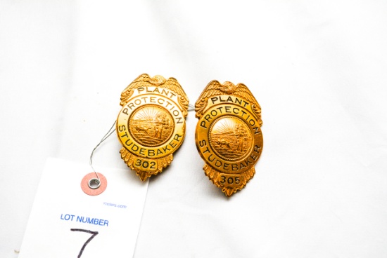 Studebaker Protection Security Badges